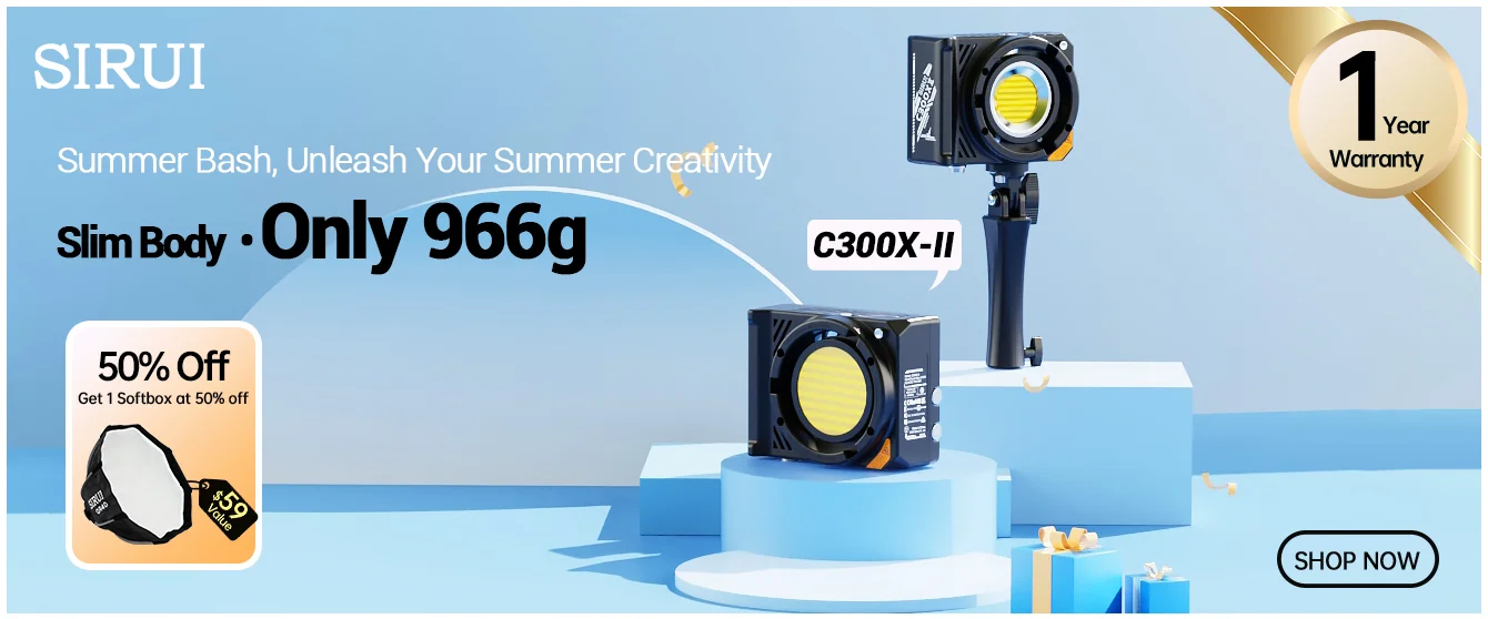 SIRUI C300X II Handheld Light